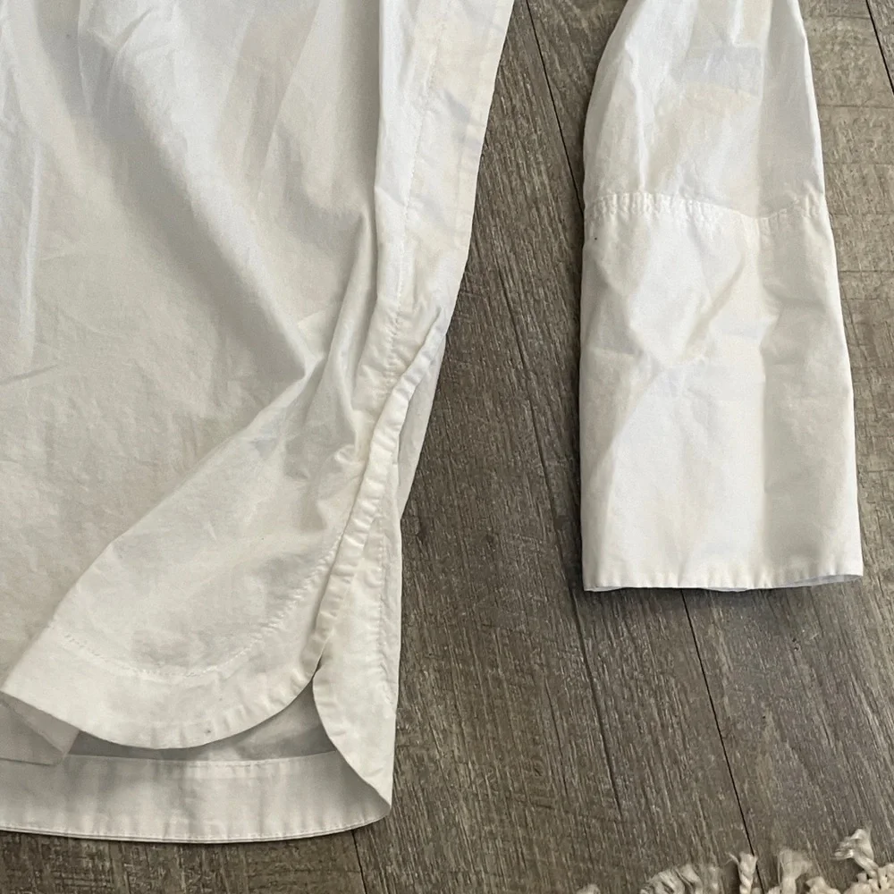 J. Crew Crisp White‎ Tunic Top